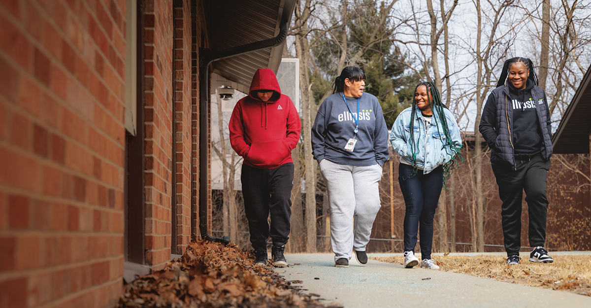 How Local Support Changes the Trajectory for Ellipsis Youth